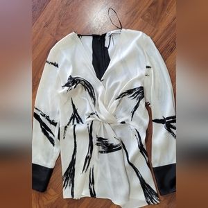 Zara Long Sleeve Blouse